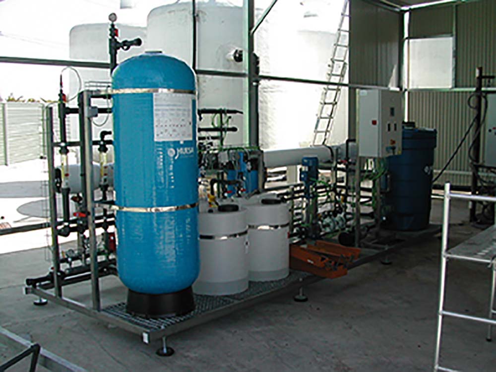 Potabilización de Agua de Pozo con alto contenido en nitratos y sales