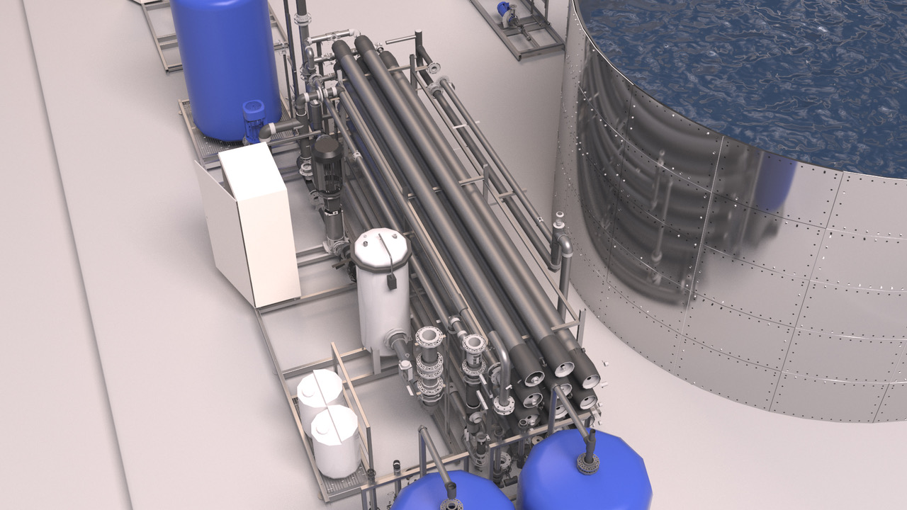 Role of membranes in water treatment plants