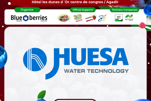 Stand J. Huesa en Seminario Blueberries