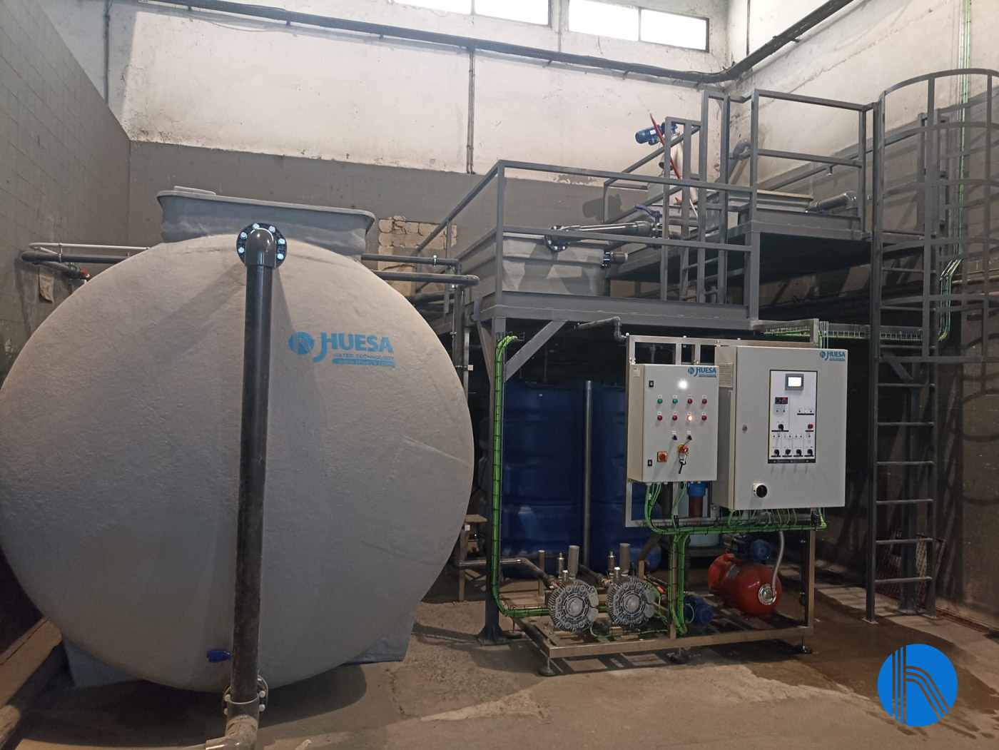 J. Huesa completes commissioning of a compact reuse plant