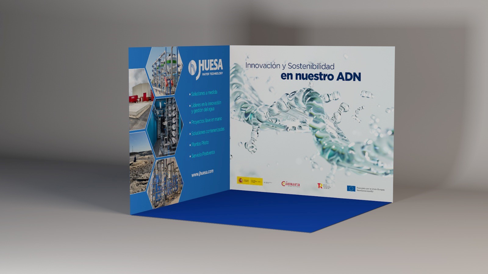 J. Huesa participa con un stand en Aquatech México