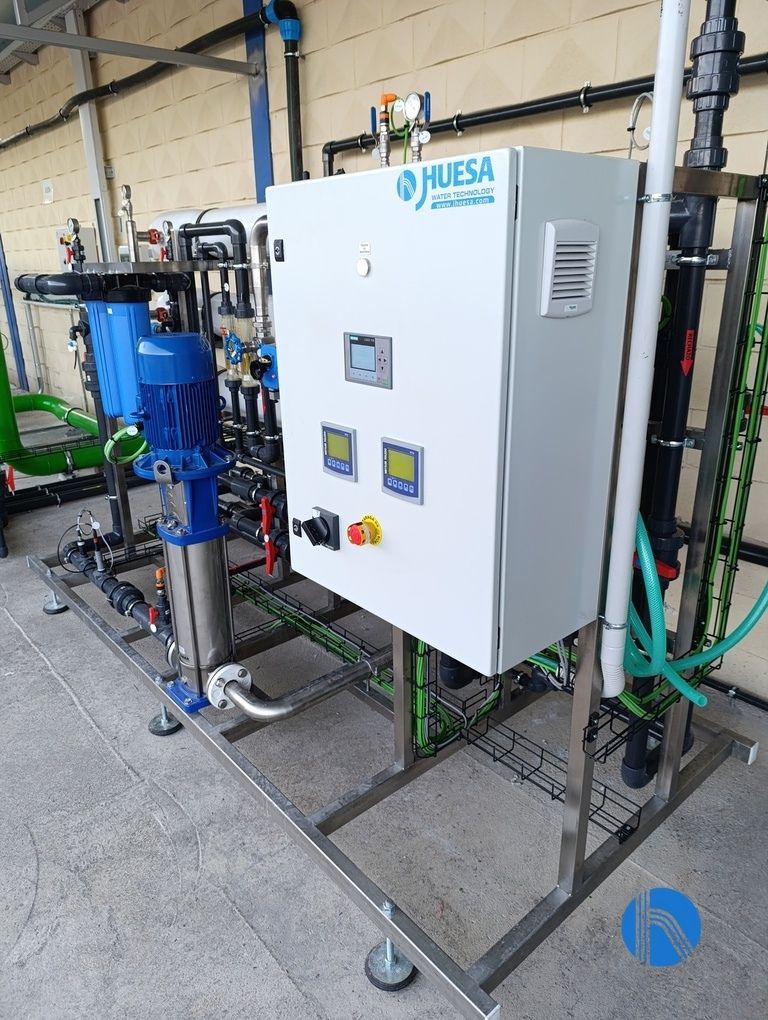 reverse osmosis in aluminium processing View of electrical panel reverse osmosis in metal processing