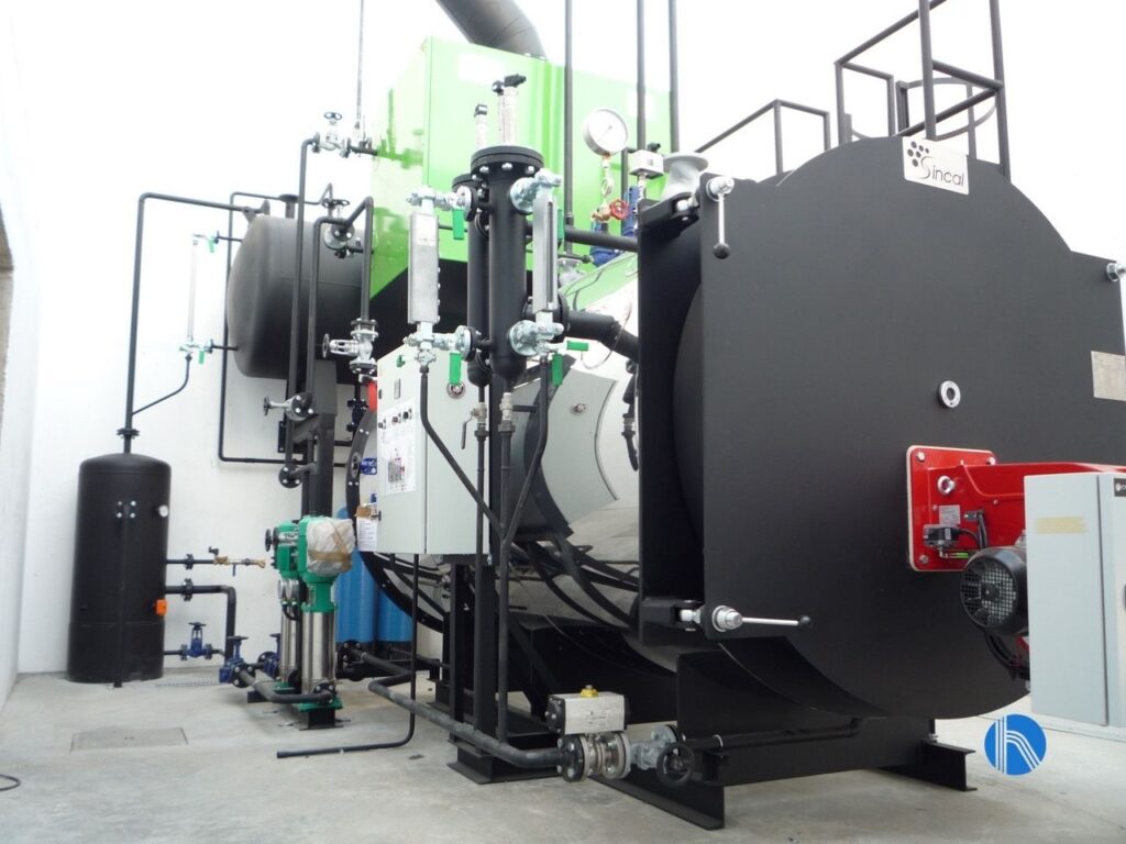 tratamiento de agua para calderas en la industria tomatera