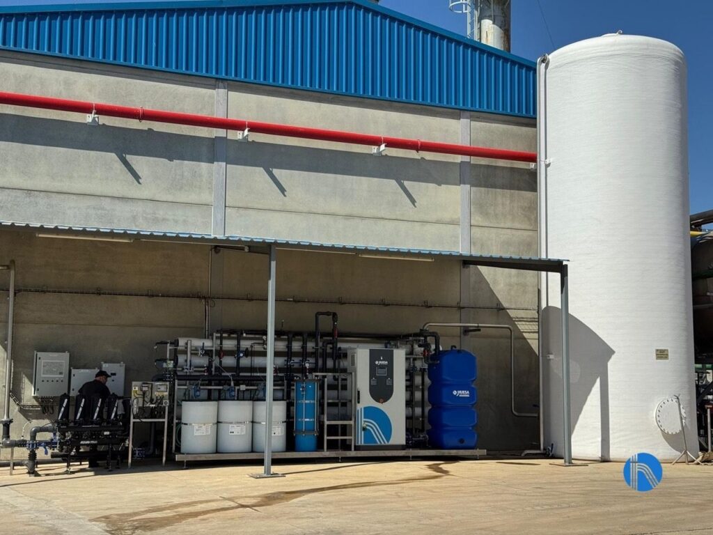 tratamiento de agua para calderas en la industria tomatera