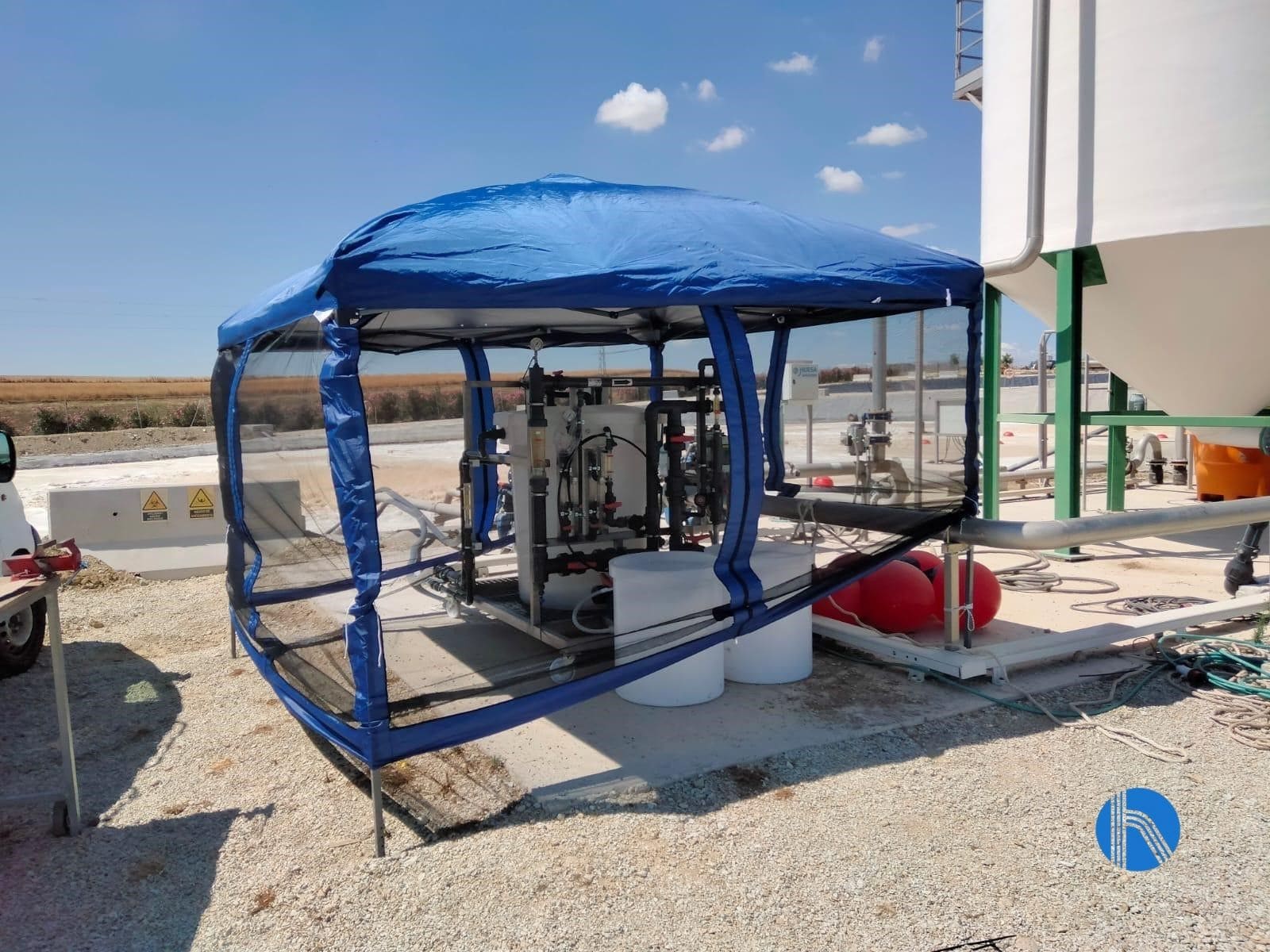 Reutilización de agua en la industria rendering