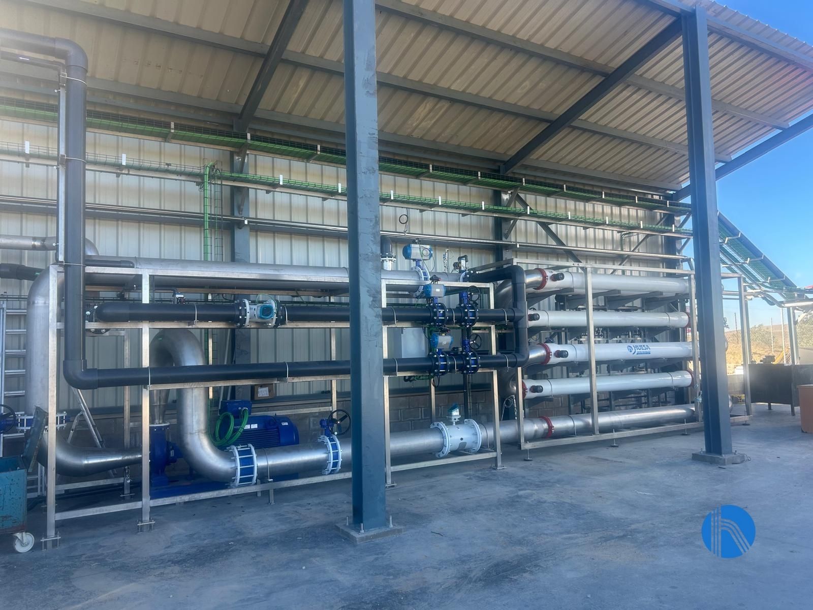 Reutilización de agua en la industria rendering