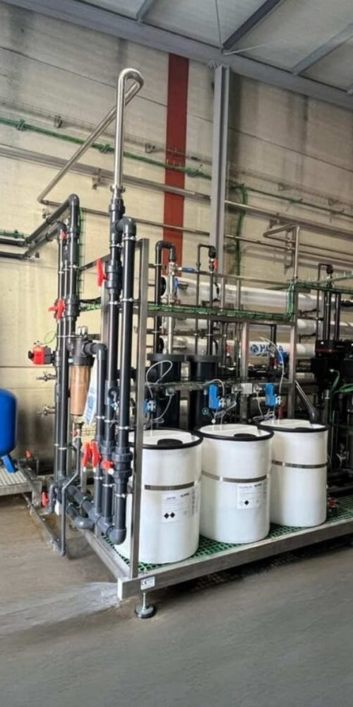 ósmosis inversa de doble paso