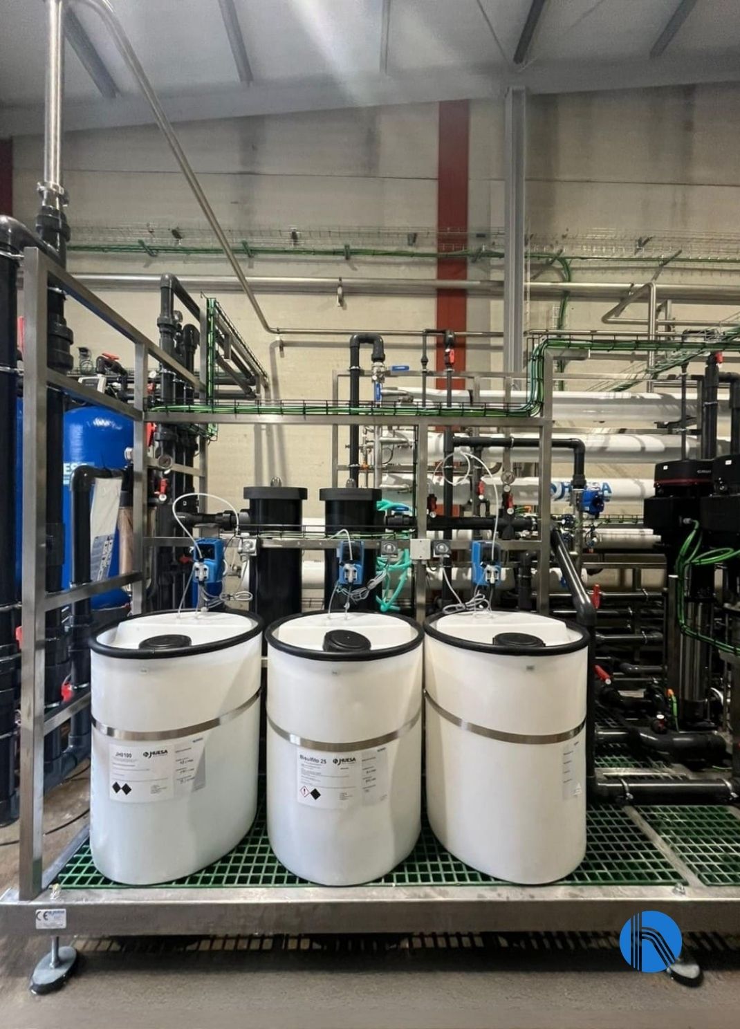 Two-stage reverse osmosis