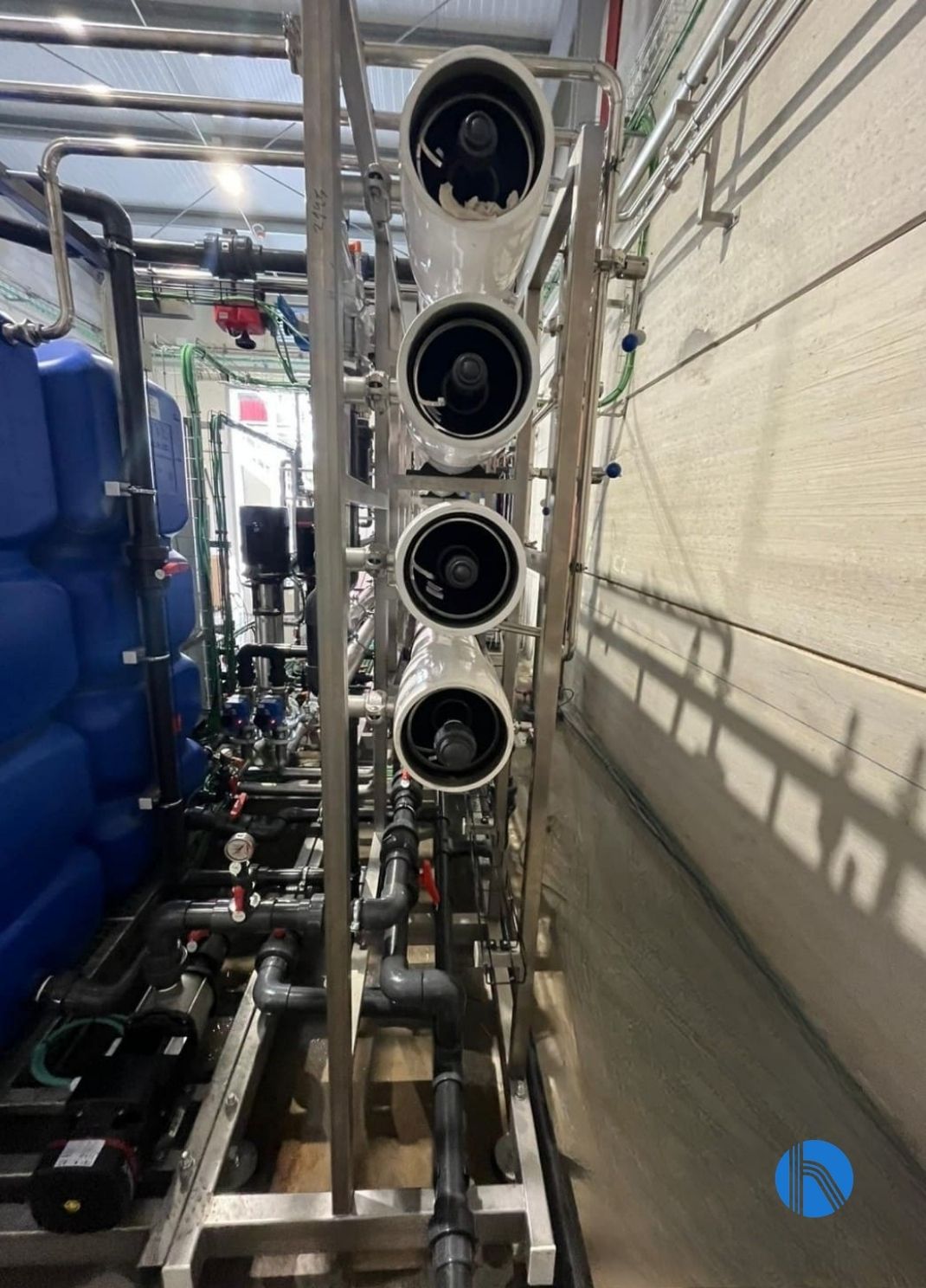 Two-stage reverse osmosis