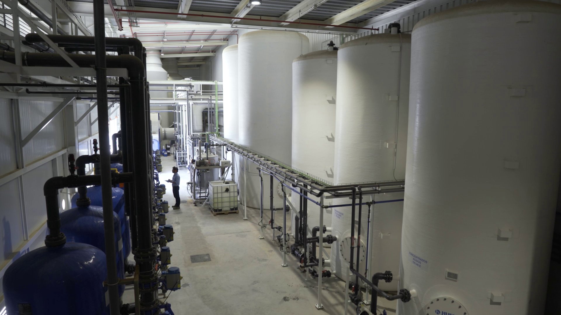 J. Huesa water treatment plant