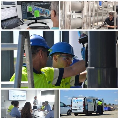 plantas de tratamiento de agua industrial Equipo de J. Huesa en ingeniería, montaje y servicio de plantas de tratamiento de agua industrial